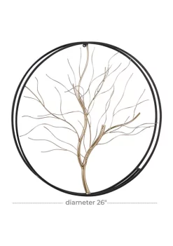 Best Pirce 🎁 Glam Metal Wall Decor by Monroe Lane 😀 -Monroe Lane Sales Belk 11507