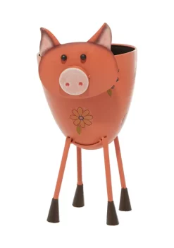 Discount 🎁 Eclectic Metal Planter by Monroe Lane ❤️ -Monroe Lane Sales Belk 11523