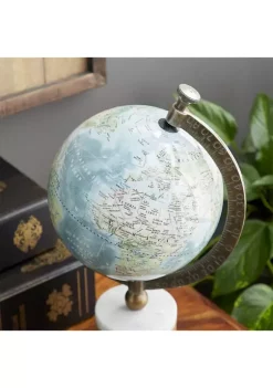 Best deal 🤩 Coastal Marble Globe by Monroe Lane 🎉 -Monroe Lane Sales Belk 11528