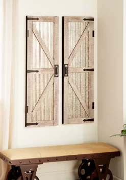 Buy π€© Farmhouse Metal Wall Decor - Set of 2 by Monroe Lane β€οΈ