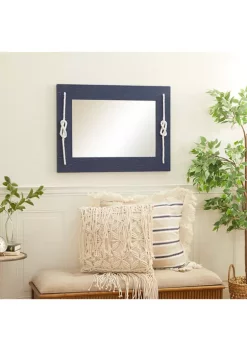 Budget 😉 Contemporary Wood Wall Mirror by Monroe Lane ❤️ -Monroe Lane Sales Belk 11551