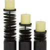 Top 10 ⌛ Contemporary Metal Candle Holder - Set of 3 by Monroe Lane 🌟