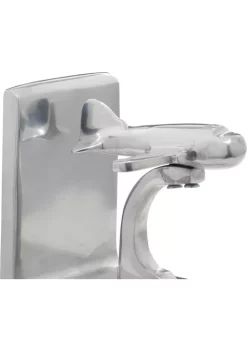 Coupon 😉 Contemporary Aluminum Bookends - Set of 2 by Monroe Lane 😉 -Monroe Lane Sales Belk 11603