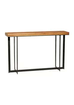 Coupon ⭐ Industrial Wood Console Table by Monroe Lane 🤩 -Monroe Lane Sales Belk 11673