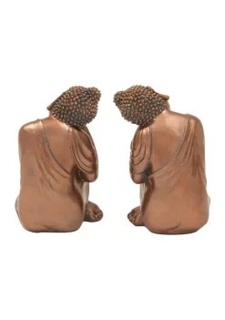 Top 10 💯 Bohemian Polystone Sculpture - Set of 2 by Monroe Lane 🛒 -Monroe Lane Sales Belk 11685