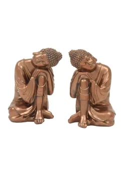 Top 10 💯 Bohemian Polystone Sculpture - Set of 2 by Monroe Lane 🛒 -Monroe Lane Sales Belk 11686