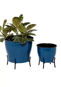 Best deal ๐ Farmhouse Metal Planter - Set of 2 by Monroe Lane โญ