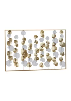 Brand new ✔️ Modern Metal Wall Decor by Monroe Lane 👍 -Monroe Lane Sales Belk 11739