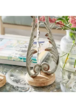 New 🛒 Vintage Metal Candle Holder - Set of 3 by Monroe Lane 🎁 -Monroe Lane Sales Belk 11757