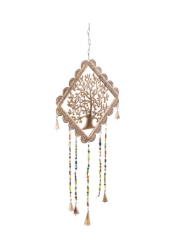 Deals 👍 Eclectic Metal Windchime by Monroe Lane 🔥 -Monroe Lane Sales Belk 1178