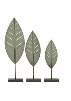 Wholesale 👍 Contemporary Metal Sculpture - Set of 3 by Monroe Lane 🔥 -Monroe Lane Sales Belk 11805