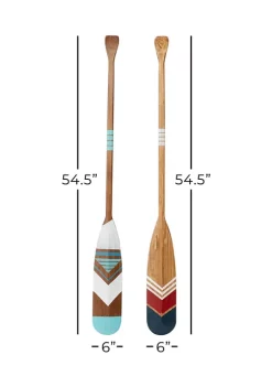Budget 🔥 Coastal Wood Wall Decor - Set of 2 by Monroe Lane 🎉 -Monroe Lane Sales Belk 11845