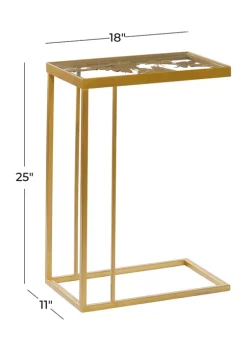 Best reviews of 🎉 Contemporary Metal Accent Table by Monroe Lane 🌟 -Monroe Lane Sales Belk 11920