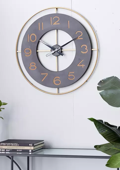 Best deal π Vintage Metal Wall Clock by Monroe Lane π 2 Best deal π Vintage Metal Wall Clock by Monroe Lane π - Image 2