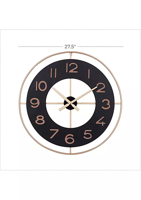 Best deal π Vintage Metal Wall Clock by Monroe Lane π 4 Best deal π Vintage Metal Wall Clock by Monroe Lane π - Image 4