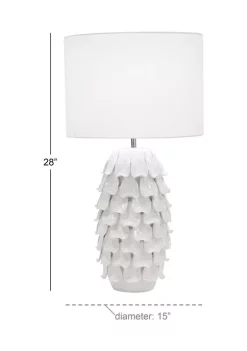 Promo 🎁 Coastal Ceramic Table Lamp by Monroe Lane 😍 -Monroe Lane Sales Belk 11931