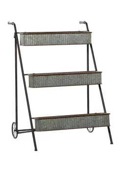 New 🔥 Farmhouse Metal Plantstand by Monroe Lane 🌟