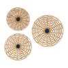 Brand new 💯 Coastal Seagrass Wall Decor - Set of 3 by Monroe Lane 🥰