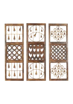 Cheap 😍 Farmhouse Wood Wall Decor - Set of 3 by Monroe Lane 😍 -Monroe Lane Sales Belk 12010