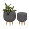 Top 10 ❤️ Contemporary Ceramic Planter - Set of 2 by Monroe Lane ❤️