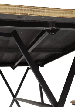 Best deal 🌟 Industrial Wood Dining Table by Monroe Lane 😀 -Monroe Lane Sales Belk 12043