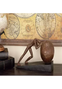 Coupon 🔔 Industrial Polystone Sculpture by Monroe Lane 👏 -Monroe Lane Sales Belk 12085