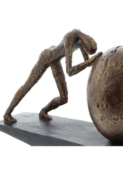 Coupon 🔔 Industrial Polystone Sculpture by Monroe Lane 👏 -Monroe Lane Sales Belk 12086