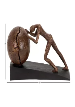 Coupon 🔔 Industrial Polystone Sculpture by Monroe Lane 👏 -Monroe Lane Sales Belk 12087