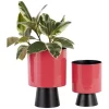 Hot Sale 🤩 Modern Metal Planter - Set of 2 by Monroe Lane ✨
