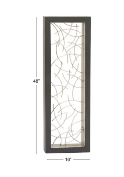 Outlet 👏 Iron Contemporary Wall Décor by Monroe Lane 💯 -Monroe Lane Sales Belk 12124