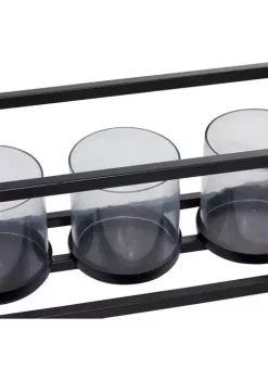 Brand new 🎉 Contemporary Metal Candelabra by Monroe Lane ⭐ -Monroe Lane Sales Belk 12130