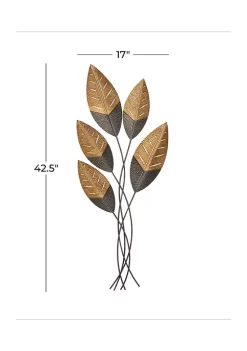 Cheapest ✔️ Contemporary Metal Wall Decor by Monroe Lane ⭐ -Monroe Lane Sales Belk 12144