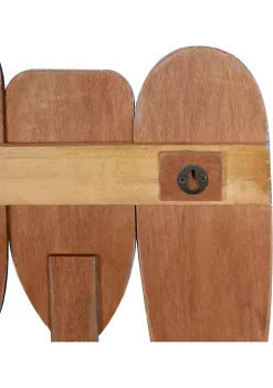 Promo 🔔 Coastal Wood Wall Hook by Monroe Lane 🥰 -Monroe Lane Sales Belk 12205