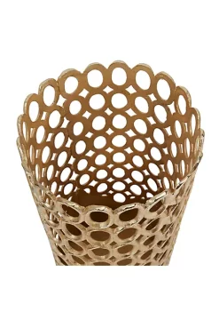 Cheap 💯 Contemporary Aluminum Vase - Set of 2 by Monroe Lane 🎉 -Monroe Lane Sales Belk 1223