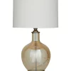 Discount 🤩 Traditional Polyester Table Lamp by Monroe Lane 💯