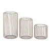 Flash Sale ⭐ Modern Metal Lantern - Set of 3 by Monroe Lane 🛒
