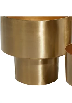 Best reviews of 🛒 Glam Metal Planter - Set of 3 by Monroe Lane 😍 -Monroe Lane Sales Belk 12290