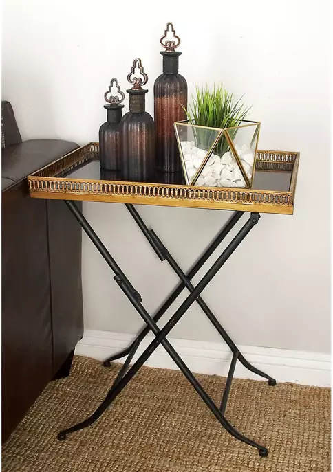 Cheapest π Traditional Metal Accent Table by Monroe Lane π 2 Cheapest π Traditional Metal Accent Table by Monroe Lane π - Image 2
