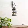 Budget 🎁 Rustic Metal Wall Sconce by Monroe Lane 🧨