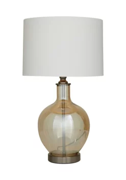 Discount 🤩 Traditional Polyester Table Lamp by Monroe Lane 💯 -Monroe Lane Sales Belk 1232