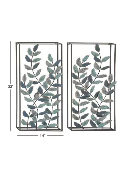 Cheapest ⌛ Traditional Metal Wall Decor - Set of 2 by Monroe Lane 😍 -Monroe Lane Sales Belk 12325