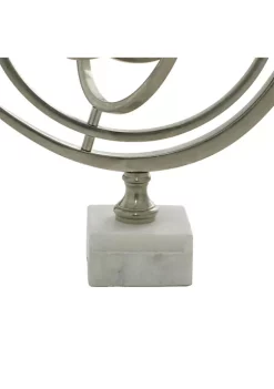 Budget 🎉 Glam Aluminum Globe by Monroe Lane 🔥 -Monroe Lane Sales Belk 12334