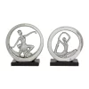 Discount 🥰 Contemporary Porcelain Sculpture - Set of 2 by Monroe Lane 👏