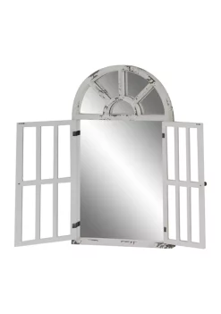 Outlet ⌛ Vintage Wood Wall Mirror by Monroe Lane 🛒 -Monroe Lane Sales Belk 12355