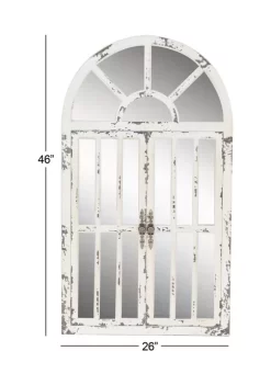 Outlet ⌛ Vintage Wood Wall Mirror by Monroe Lane 🛒 -Monroe Lane Sales Belk 12356