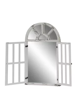 Outlet ⌛ Vintage Wood Wall Mirror by Monroe Lane 🛒 -Monroe Lane Sales Belk 12357