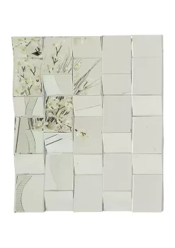 Best deal 🥰 Glam Wood Wall Mirror by Monroe Lane 🎁 -Monroe Lane Sales Belk 12363