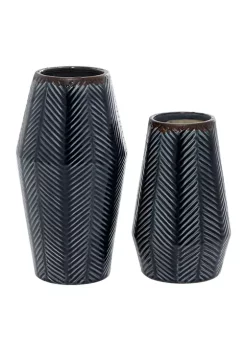 Best deal 🤩 Contemporary Ceramic Vase - Set of 2 by Monroe Lane 💯