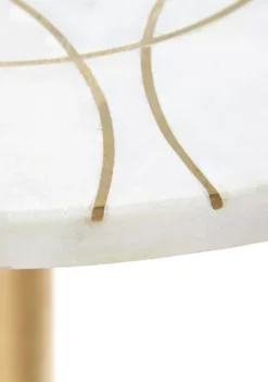 Best deal 🔥 Modern Aluminum Accent Table by Monroe Lane ✨ -Monroe Lane Sales Belk 12373