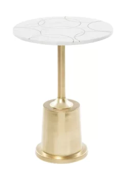Best deal 🔥 Modern Aluminum Accent Table by Monroe Lane ✨ -Monroe Lane Sales Belk 12375